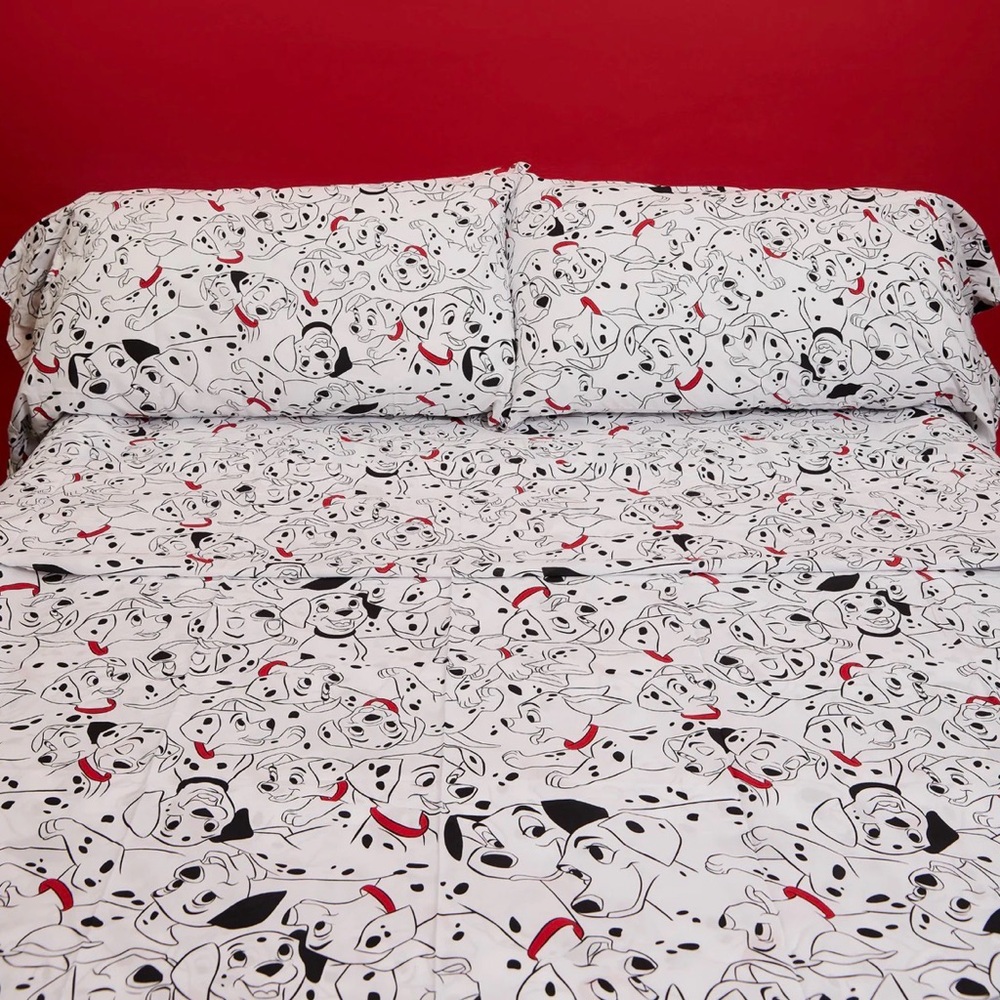 101 Dalmatians Full Size Print Bedding Set